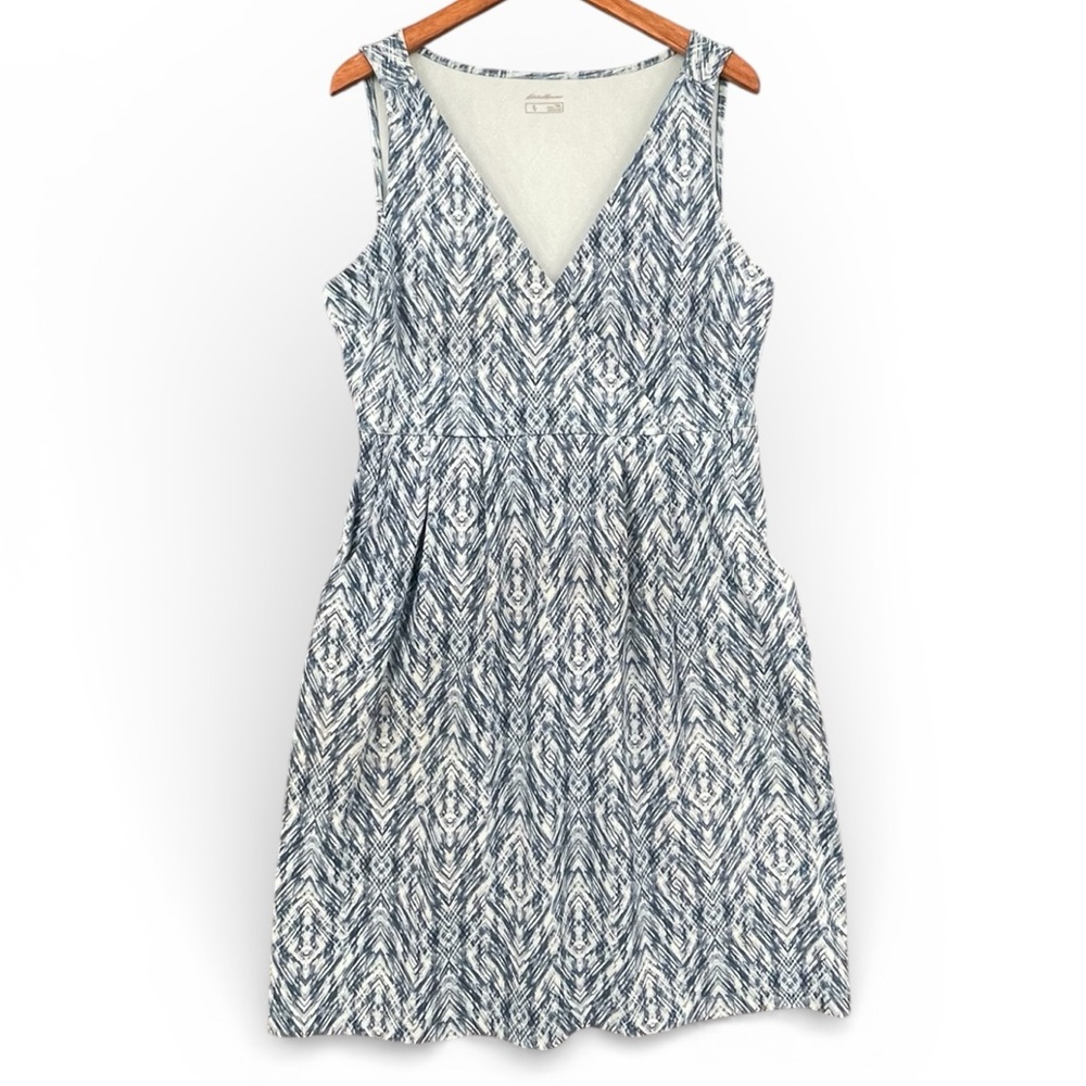 Eddie Bauer Women’s Aster Crossover Dress XL Tall Moisture‑Wicking